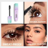 Mascara de cils 3D épais imperméable à l'eau super durable de haute qualité personnalisé Volume naturel délicat