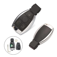 Couvercle de clé de télécommande intelligent à 3 boutons 433MHz pour Mercedes Benz BGA B C E G S CLK SLK ML Class NEC Blade Key Case