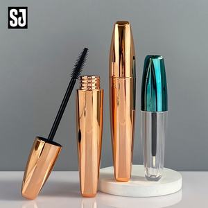 <span class=keywords><strong>Tube</strong></span> de mascara et de gloss à lèvres transparent rond en plastique de 5 ml, style Sujiang, avec logo personnalisé et tête de brosse pour cosmétiques - Product Image 3