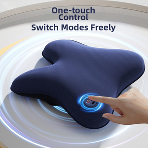 Coussin de massage portable pour le cou et la taille, sans fil, avec fonction de pétrissage et de chauffage, pour la maison, le bureau, la voiture, le cou, le dos, l'abdomen et les jambes. - Product Image 6