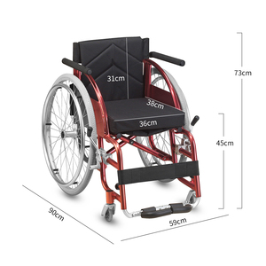 Precio <span class=keywords><strong>de</strong></span> fábrica Silla deportiva <span class=keywords><strong>de</strong></span> <span class=keywords><strong>ruedas</strong></span> plegable para centro <span class=keywords><strong>de</strong></span> rehabilitación Aleación <span class=keywords><strong>de</strong></span> aluminio Tipo <span class=keywords><strong>de</strong></span> ocio Silla <span class=keywords><strong>de</strong></span> <span class=keywords><strong>ruedas</strong></span> deportiva - Product Image 4