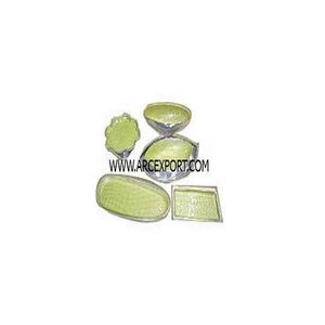 Bandeja de postre de mesa con diseño de hojas con asas de diseño de hojas Organizador de utensilios de cocina para el hogar al por mayor a un precio asequible de la India - Product Image 4