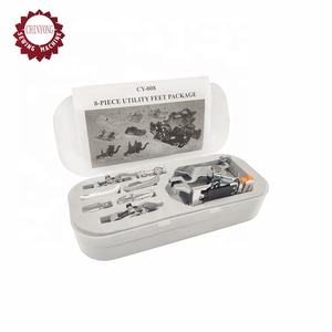 Piezas de repuesto para máquinas de coser domésticas, juego de <span class=keywords><strong>prensatelas</strong></span> Ruffler de 8 piezas, ajuste Universal para <span class=keywords><strong>Janome</strong></span> Singer Brother - Product Image 3