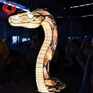 โคมไฟ LED กลางแจ้งขนาดใหญ่สำหรับเทศกาลวันหยุดโคมไฟผ้าไหมผลิตจากโรงงานของตกแต่งจบการศึกษาเดือนรอมฎอน - Product Image 6