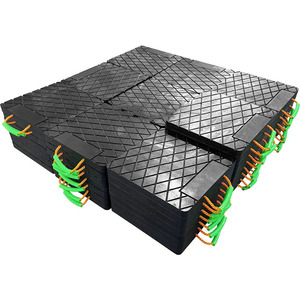 Bán Hot <span class=keywords><strong>HDPE</strong></span> nhựa xe tải 910x910x60 mét uhmwpe Crane OUTRIGGER Jack Pad - Product Image 2