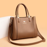 Sac à main pour femme de haute qualité, sac de bureau de luxe, sac bandoulière, sac à main élégant en PU, sac de grande capacité