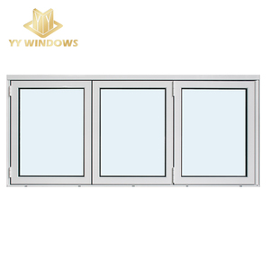 Finestre Pieghevoli in Alluminio, <span class=keywords><strong>Vendita</strong></span> Calda di Finestre Pieghevoli con Doppio Vetro Temperato, Produzione a Shanghai - Product Image 2