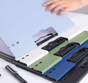 Frosted PP Material <strong>A4</strong> <strong>File</strong> Board Holder Office Document Folder Organizer <strong>Box</strong> For School Meetings Records Office School Gifts - Product Image 2