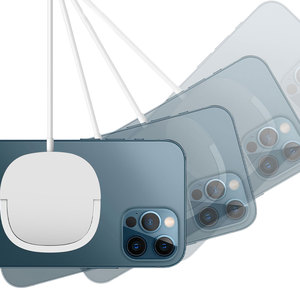 Nuevo Cargador Inalámbrico Magnético 2 en 1 de 15W con Doble Puerto de Carga Rápida, Mini Cargador Portátil para iPhone, Huawei, Samsung - Product Image 5