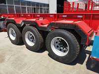 Châssis de semi-remorque conteneur en acier inoxydable d'occasion de 40 pieds pour remorques de camion à vendre