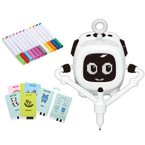 早期教育スマートプラスチック製描画ロボット 幼児・子供向け教育玩具 自動描画機 啓蒙 新ギフト - Product Image 6