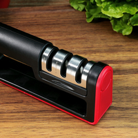Affûteuse de couteaux d'angle professionnelle 3in1 Machine à affûter EDC Outils de cuisine Ustensiles et gadgets Pierre à aiguiser