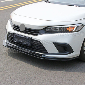 Front Bumper Lip Accessories <b>Splitter</b> Tuning Body Kit Spoiler Trim Styling Facelift for Honda CIVIC 11th Gen 2022 2023 2024 - Product Image 5