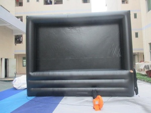 Tùy chỉnh hoạt động ngoài trời thuận tiện Inflatable vuông Movie màn hình chiếu - Product Image 4