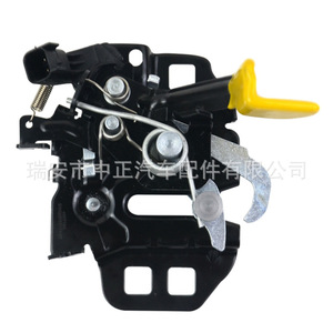 Ford <b>Engine</b> <b>Hood</b> Latch FR3Z-16700-B FR3Z-16700-A For Mustang 2015-2017 Replacement Part Steel Black - Product Image 3
