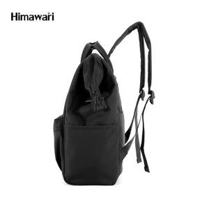 กระเป๋าเป้สะพายหลังสำหรับผู้หญิง <span class=keywords><strong>Himawari</strong></span> 2023 9004 รุ่นใหม่ล่าสุด สีดำ ทำจากโพลีเอสเตอร์ - Product Image 3