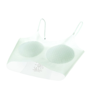Soutien-gorge rafraîchissant ultra-fin en soie glacée pour filles avec bonnets moulés Été 2025 MLXL2XL3XL Teinte chair Rose crevette Vert clair - Product Image 3