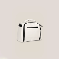 Sac isotherme pour biberon avec ouverture pliable, poches en filet, poignée supérieure, bandoulière, logo personnalisé OEM ODM