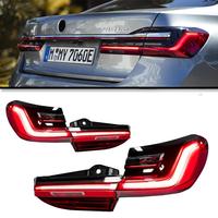 Pour BMW Série 7 G11 730Li 740Li 750Li 2016-2019 : Ensemble de feux arrière LED de style G12, neuf, avec adaptateur de feux arrière