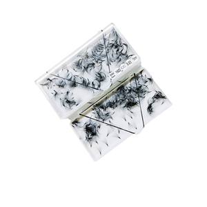 Extensions de cils synthétiques Super Noir 16D de haute qualité, faits à la main, volume intense, 0.07 0.05, plateau 15mm, éventail DIY, beauté personnalisée - Product Image 4