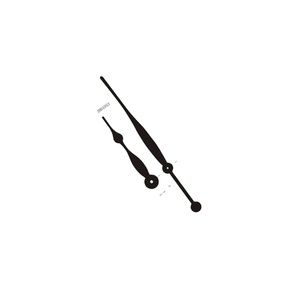 Aiguilles d'<span class=keywords><strong>horloge</strong></span> courtes en métal <span class=keywords><strong>pour</strong></span> heures et minutes - Product Image 1