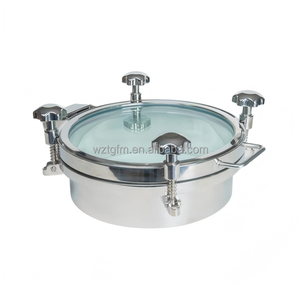 <span class=keywords><strong>Trappe</strong></span> d'inspection atmosphérique en acier inoxydable sanitaire 304/316L avec regarderette intégrale – <span class=keywords><strong>Trappe</strong></span> d'inspection en verre pour usage industriel - Product Image 4