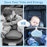 Transat intelligent pour bébé avec bascule à bascule automatique et bruit blanc apaisant Bluetooth-Consumer Electronics
