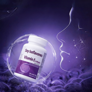 Cápsulas de Gel Suave con Vitamina E y Antioxidantes OEM ODM, con Isoflavonas de Soya para el Apoyo a la <span class=keywords><strong>Menopausia</strong></span>, Salud Inmunológica y Ósea, Sin Gluten - Product Image 1