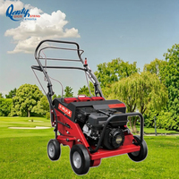 K-Maxpower Nouveau Design Aérateur de Gazon Robuste à Entraînement par Moteur Hors-Bord pour Terrains de Golf