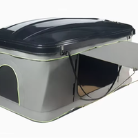 Tienda de campaña de techo de carcasa dura impermeable para acampar, tienda de almacenamiento en la azotea Suv, tienda de garaje, techo del coche
