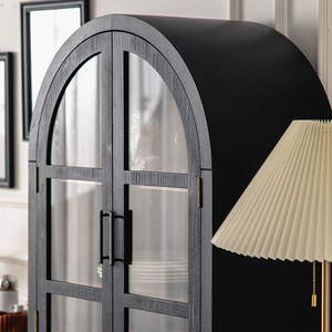 Moderno stile Wabi Sabi mobili in legno massello <span class=keywords><strong>per</strong></span> la casa di lusso unità di luce-piano soffitto libreria a parete armadio <span class=keywords><strong>per</strong></span> soggiorno <span class=keywords><strong>sala</strong></span> <span class=keywords><strong>da</strong></span> <span class=keywords><strong>pranzo</strong></span> - Product Image 3