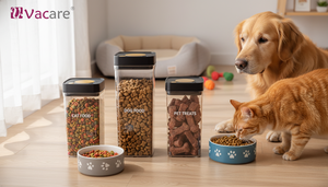 Vacare Vacuum Airtight Dry Dog <b>Food</b> <b>Storage</b> Container Travel <b>Pet</b> <b>Food</b> <b>Storage</b> Containers Desk Cat Bin Good Containers 10L 13L - Product Image 6