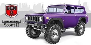Redcat Gen8 <span class=keywords><strong>V2</strong></span> 1/10 4WD Rock Crawler International Scout II avec essieux à portiques, servo 25KG, ESC 40A, étanche, voiture tout-terrain ARTR - Product Image 3