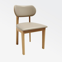 Vente en gros de sièges de cabine carrés en cuir et bois massif pour café, café, restauration rapide, ensemble de meubles de table et de chaise pour restaurant