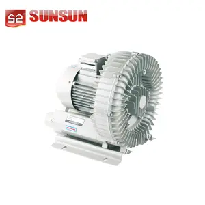 SUNSUN PG Series Air Blower Inflatable Vakum Industri untuk Kolam Pompa Vortex Kipas Mesin Turbo Side Channel Ikan Ring Blower