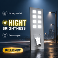 Lampadaire solaire à faisceau large WON-502-8 400W 3.2V 32AH 6V 30W IP65 LED Bridgelux-USA 5 à 7 pour routes industrielles et zones pluvieuses
