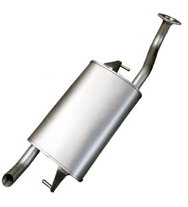 Para Toyota Corolla, silenciador trasero de acero inoxidable, tubos de escape, sistema de escape, reparación y reemplazo de punta de silenciador - Product Image 3