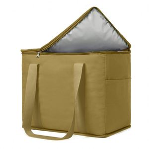 Sac isotherme réutilisable pour courses, grand format, étanche, avec fermeture éclair, idéal pour le transport de glace et comme sac de voyage isotherme. - Product Image 4