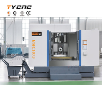 Centro de Mecanizado Horizontal de 4 Carriles con Eje Z para Fresadora CNC de Metal Universal HMC1075