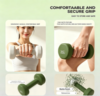 Juego de Mancuernas Hexagonales Ajustables de Última Tendencia 2026 para Gimnasio en Casa, Ahorro de Espacio, Entrenamiento, 1-10 kg, 2-20 lb, Mancuernas de Hierro