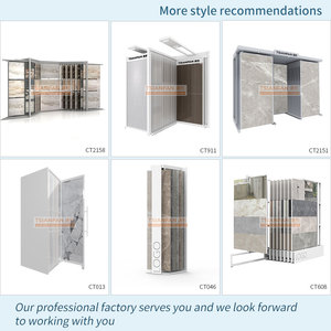 Bán Hot multiformat giá đá cẩm thạch gốm thể parge bánh xe lớn với slab Thông tư đường sắt xoay sàn đá hiển thị đứng - Product Image 4