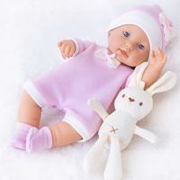 Muñeca Reborn de 30CM, cuerpo completo de vinilo, simulación de bebé, lavable, muñeca de compañía, venta al por mayor