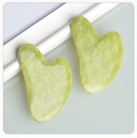 WELLFLYER ensemble Gua Sha anti-rides de qualité supérieure masseur facial resserrement de la peau rouleau de jade dans une boîte cadeau