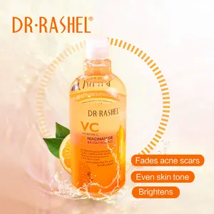 DR RASHEL Skin Care VC & Niacinamide Essence Toner 500ml Moisturizing Purifying Restoring Hydrating Facial Cleaning