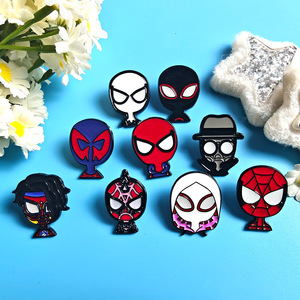Super-héros <span class=keywords><strong>Spider</strong></span>-<span class=keywords><strong>Man</strong></span> Avatar broche dessin animé <span class=keywords><strong>Marvel</strong></span> personnage Badge européen américain <span class=keywords><strong>Film</strong></span> télévision plaqué métal or alliage broche - Product Image 2
