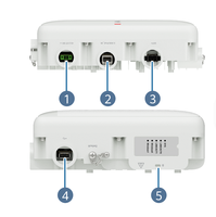 Point d'accès extérieur Wi-Fi 7 AP772 802.11be 6,45 Gbit/s avec port Ethernet 2,5 G, indice de protection IP67, AP sans fil haute performance double bande