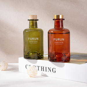 Bouteille d'arôme en gros, <span class=keywords><strong>parfum</strong></span> d'intérieur, 120 ml, bouteille ronde en verre vide pour diffuseur à bâtonnets, faible MOQ avec bâtonnets - Product Image 5