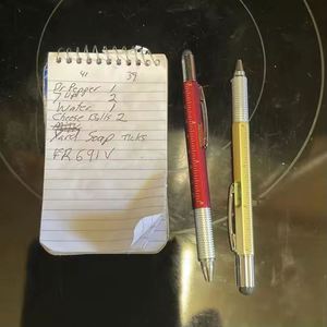 Stylo bille multifonction promotionnel en gros avec logo personnalisé, imprimé sur mesure - Product Image 5