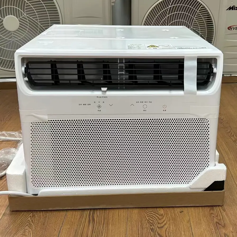 Small 9000BTU Window Mounted Air Conditioner for Bedrooms & Hotels Electric Power AC Type Cooling Only US Plug in Stock!