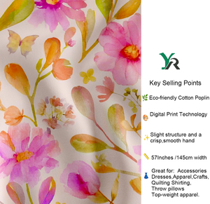 Rouleau de tissu popeline de poids moyen, écologique, uni, <span class=keywords><strong>Daphne</strong></span>, lumineux et polyvalent pour les robes, les sacs et les applications textiles - Product Image 5